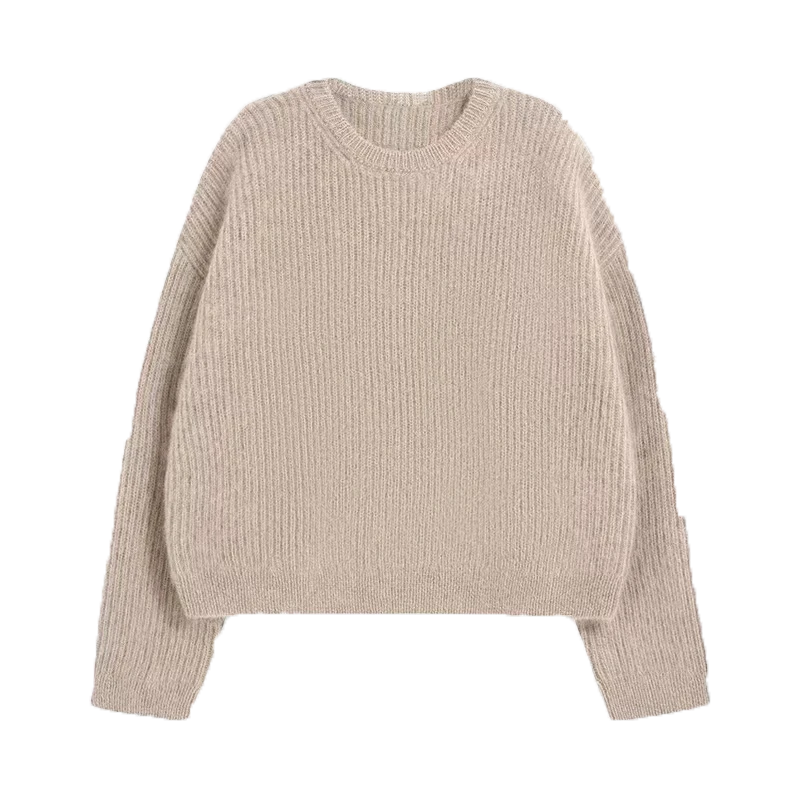 Poj niam Designer Style Round Neck Sweater