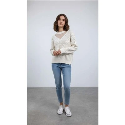 Grey Wool Sweater Tsho