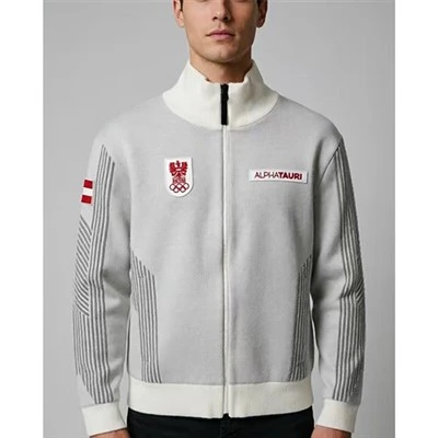 Txiv neej Outdoor Fleece Lined Knitted Jacket
