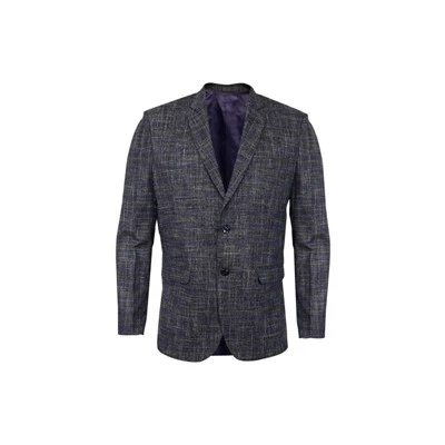 Mens Slim Fit Casual One Button Blazer Jacket