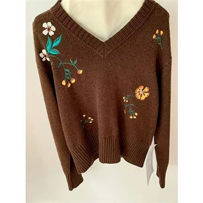 Merino Wool Sweater Cov poj niam