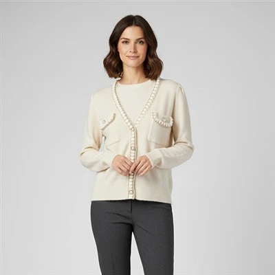 Merino qhwv Cardigan