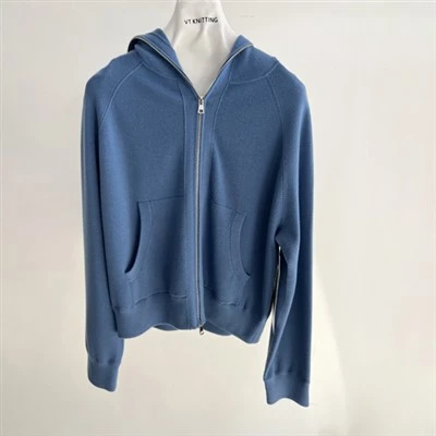 Navy wool cardigan cov poj niam