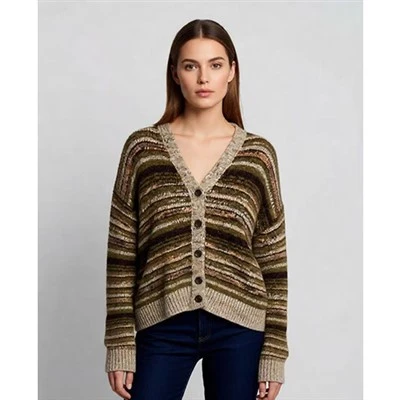 Wholegarment Knit V-Neck Vest Top