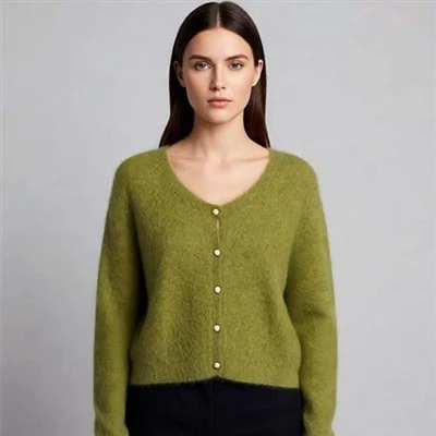 Cov poj niam yooj yim Knitwear rau lub caij nplooj zeeg caij ntuj no