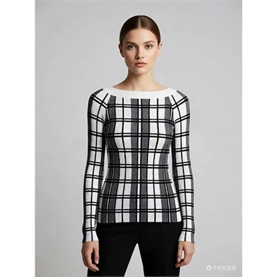 Poj niam Basic Wool Knitted Khaub Ncaws