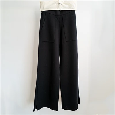 Poj niam Paj Rwb Knit Pants Elastic Waist