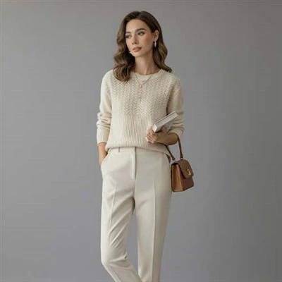 Cov poj niam zoo nkauj Merino Wool Sweaters