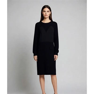 Poj niam Wrap Knit Dresses