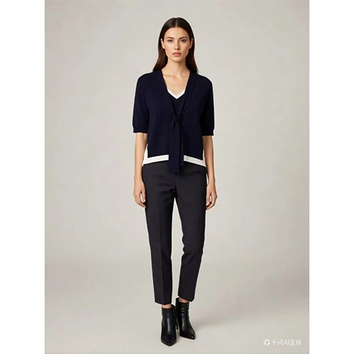 Poj niam Basic Knitted Sweater